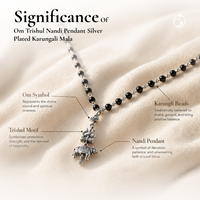 Om Shiva Nandi Pendant