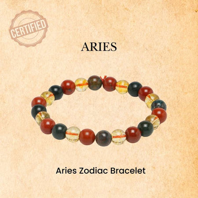 Aries Zodiac Bracelet