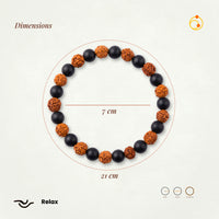 Karungali Rudraksh Bracelet