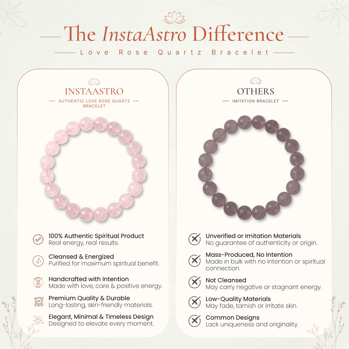 Love's Embrace Rose Quartz Bracelet