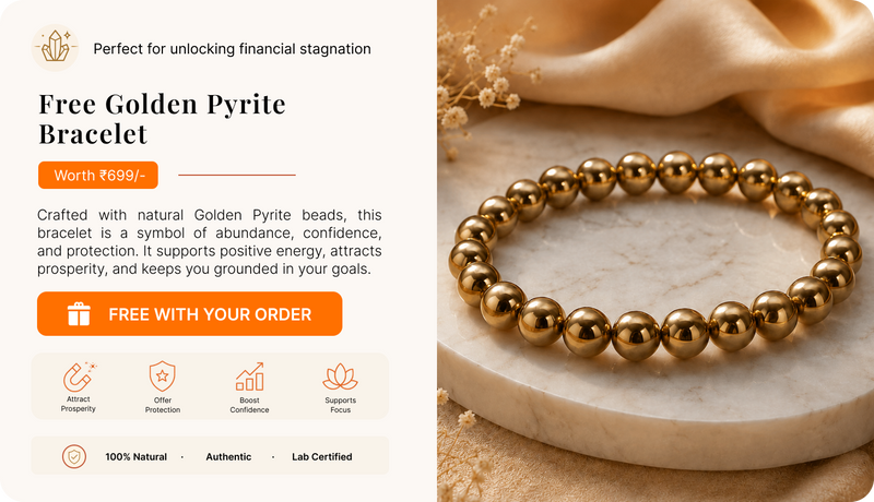 FREE GOLDEN PYRITE BRACELET