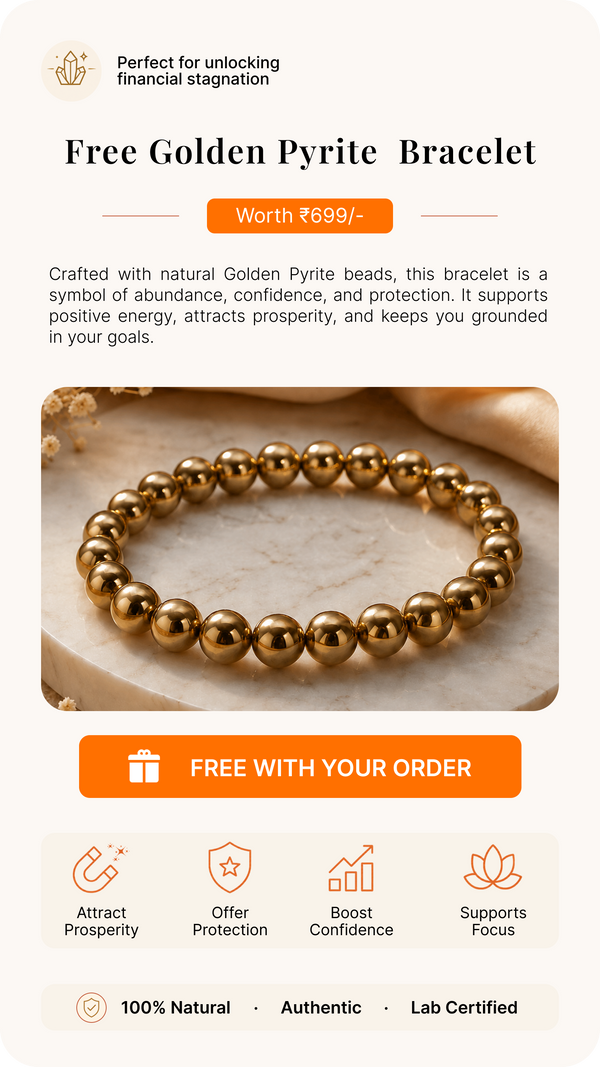 FREE GOLDEN PYRITE BRACELET