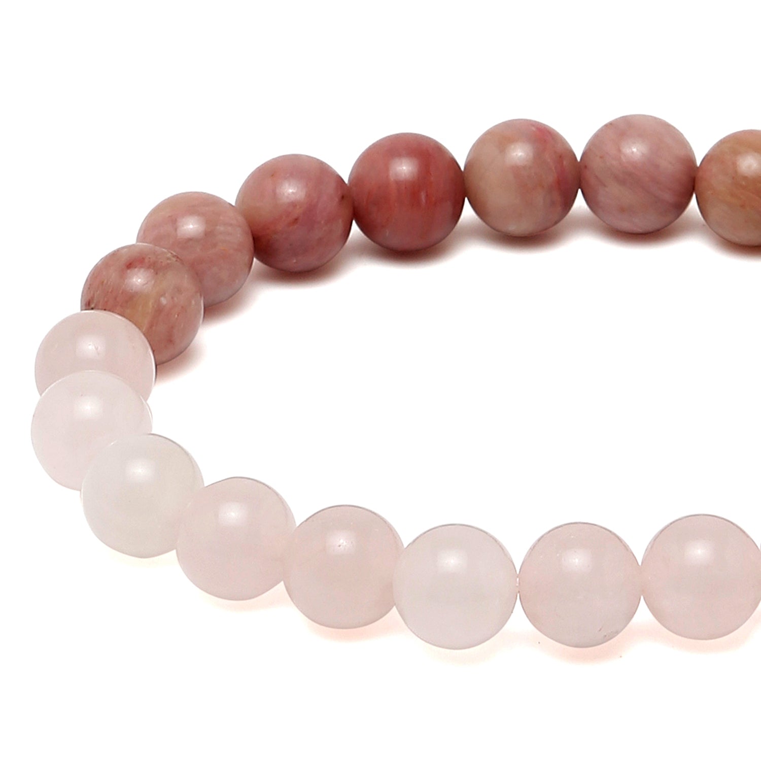 Healing and Love Bracelet | Rose Quartz | Rhodenite| Energized | Natural|