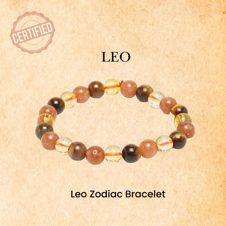 Leo Zodiac Bracelet