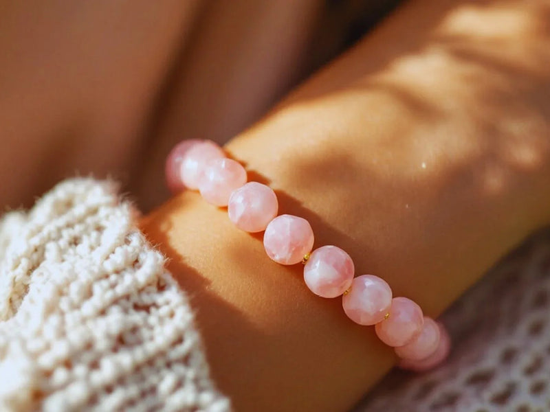 rose quartz bracelet