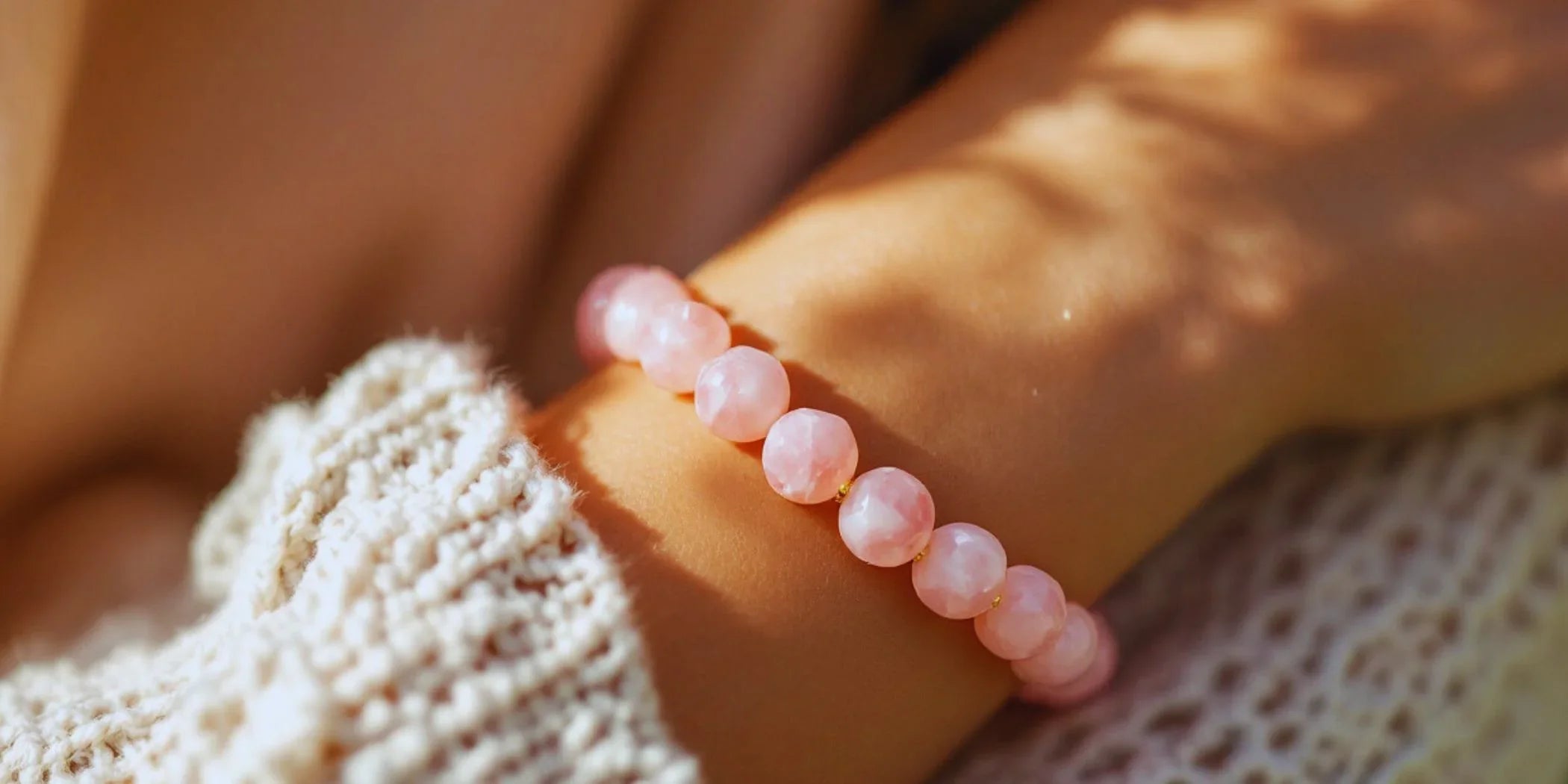 rose quartz bracelet