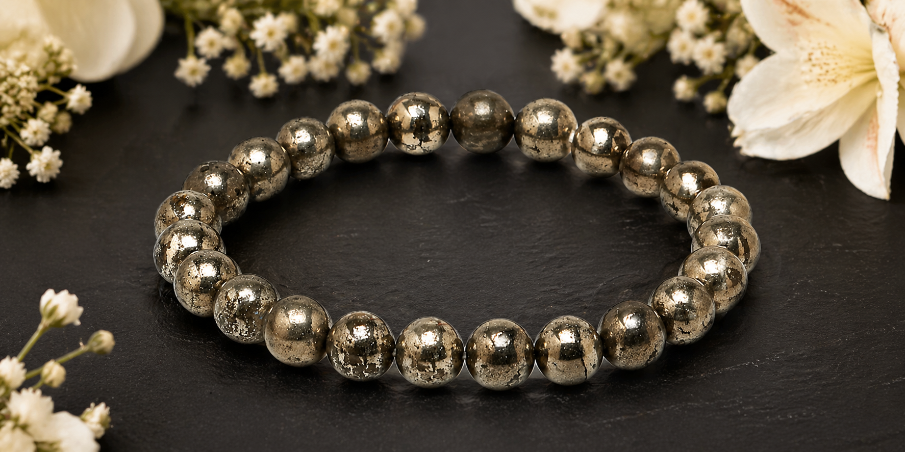 raw pyrite bracelet benefits