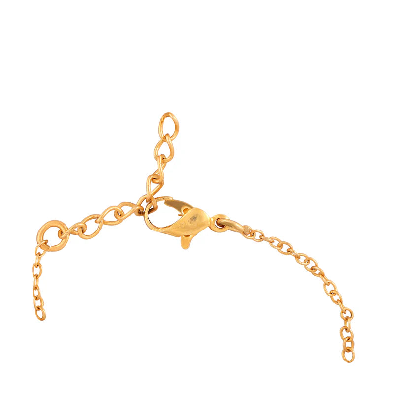 Evil Eye with Sparkles Bracelet gold