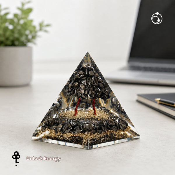 Vastu Pyrite Money Magnet Pyramid