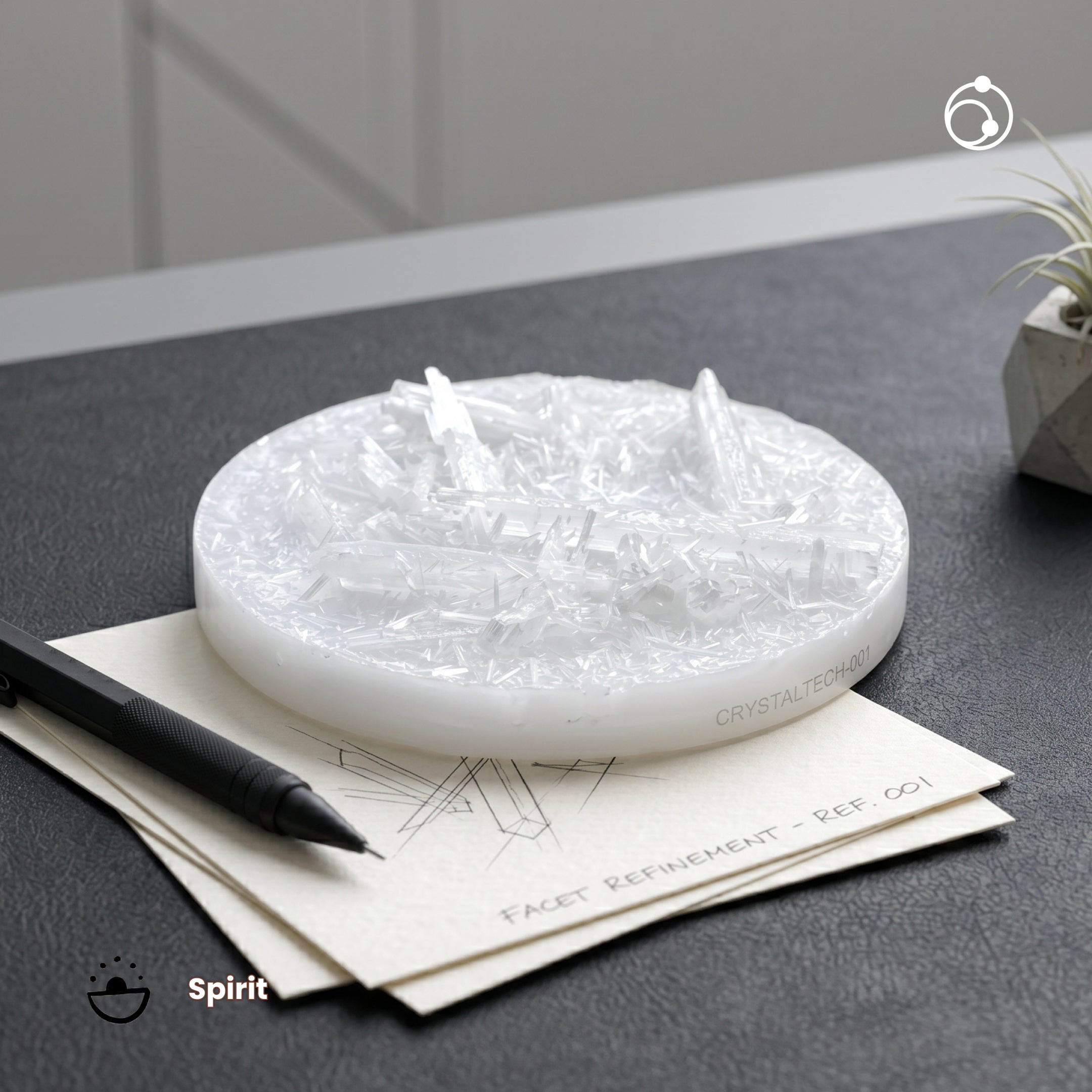 Raw Selenite Plate