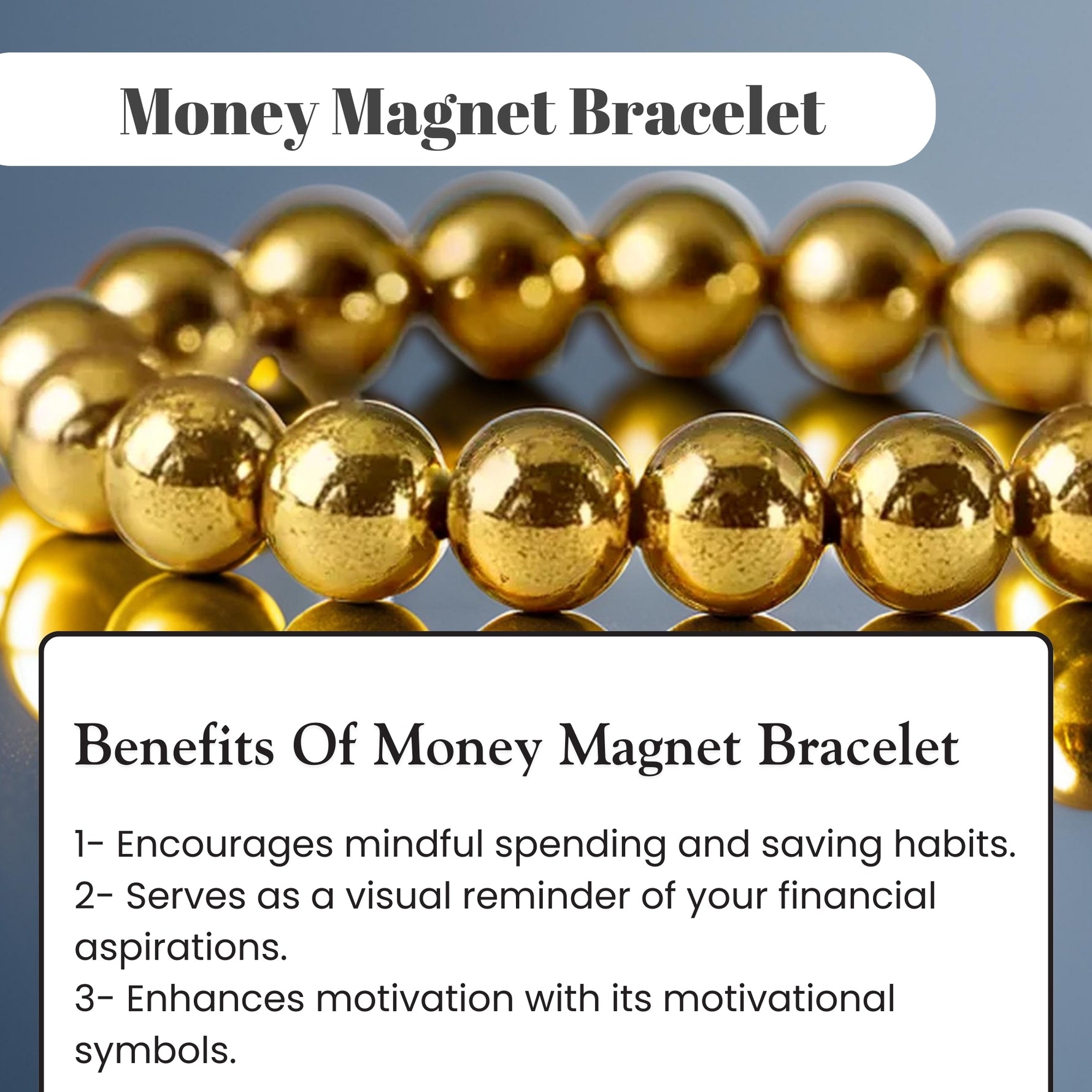 money magnet bracelet