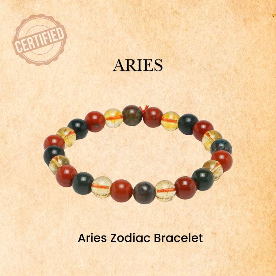 Aries Zodiac Bracelet