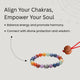 Inner Radiance Ritual Combo |5-Mukhi Ruraksha + 7-Chakra bracelet | Natural | Energized