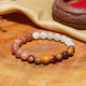 Earth Moon and Sun Balance Bracelet | Moonstone, Sunstone and Earth stone| Natural| Energized|