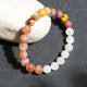 Earth Moon and Sun Balance Bracelet | Moonstone, Sunstone and Earth stone| Natural| Energized|