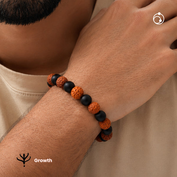 Karungali Rudraksh Bracelet