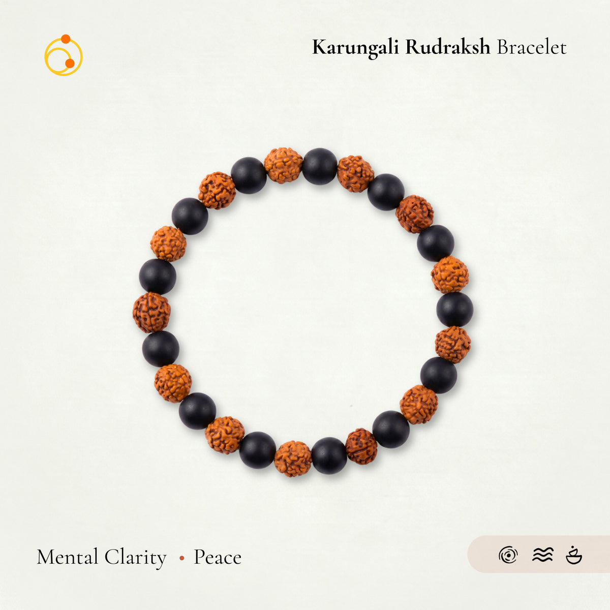 Karungali Rudraksh Bracelet
