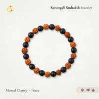 Karungali Rudraksh Bracelet