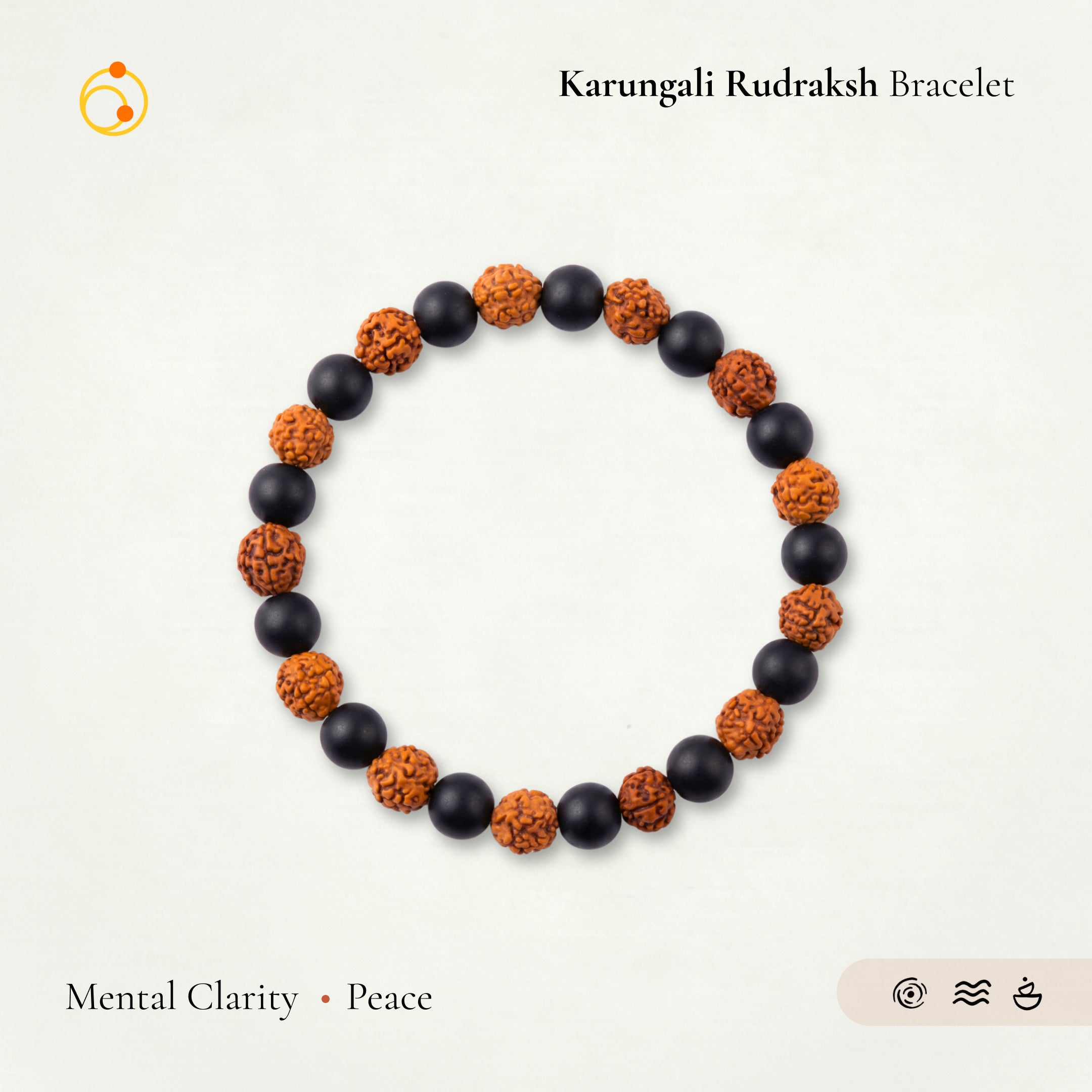 Karungali Rudraksh Bracelet