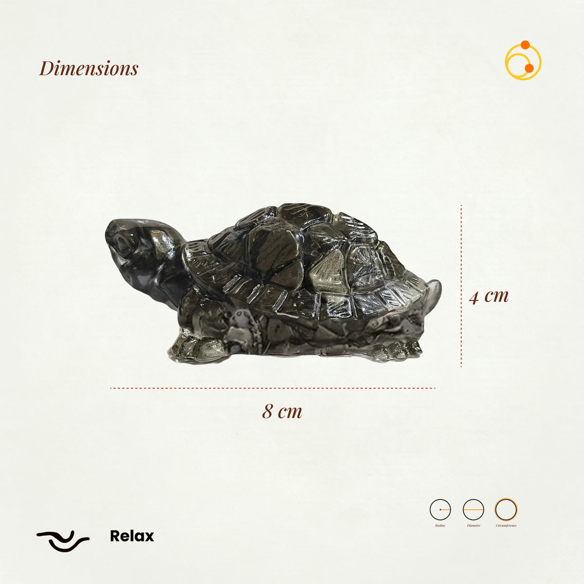 Vastu Pyrite Tortoise (Kachhua)