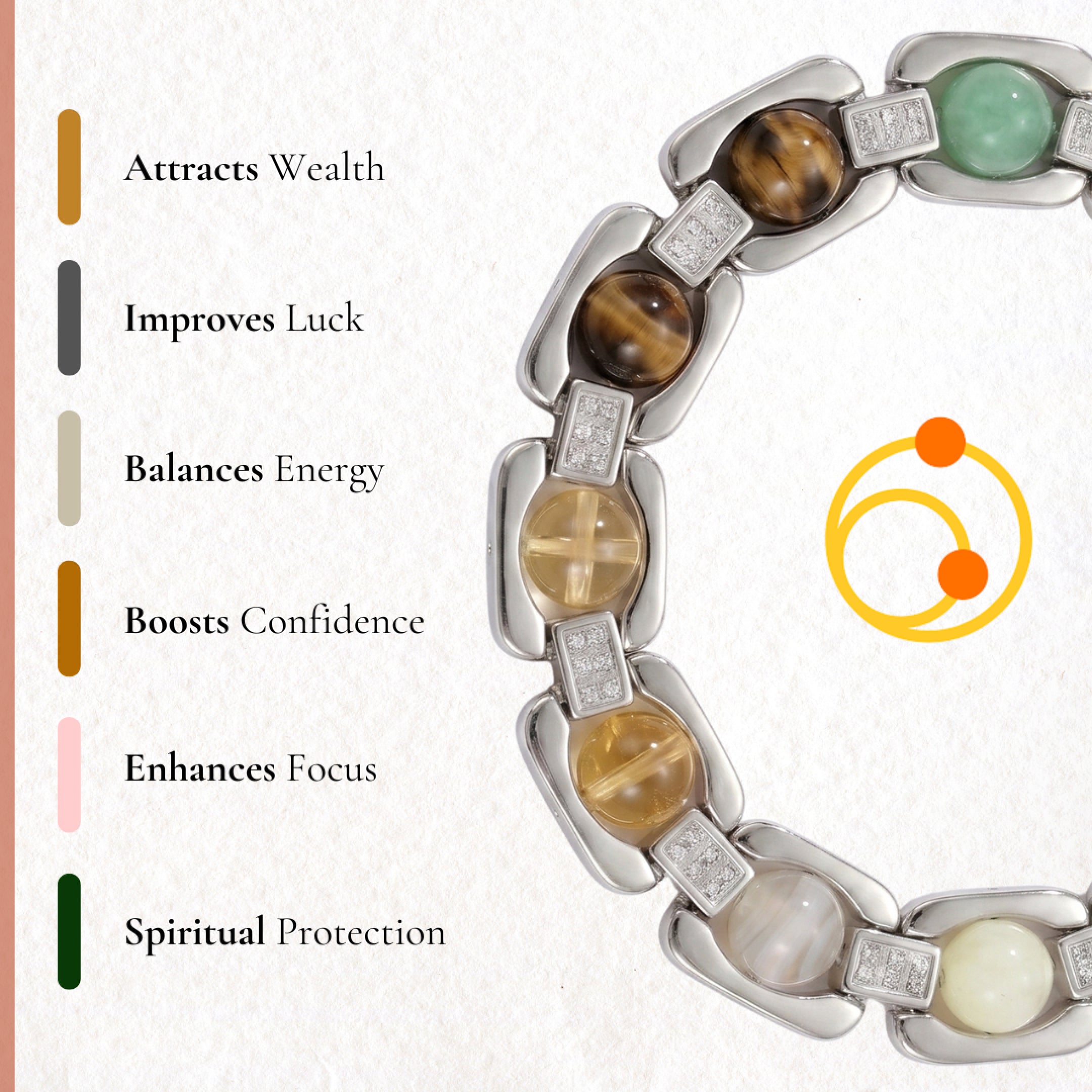 Dhan Yog Metal Bracelet