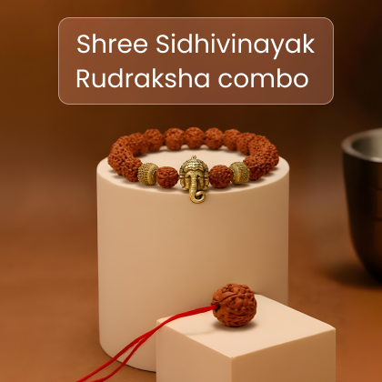Shree Sidhivinayak Rudraksha combo