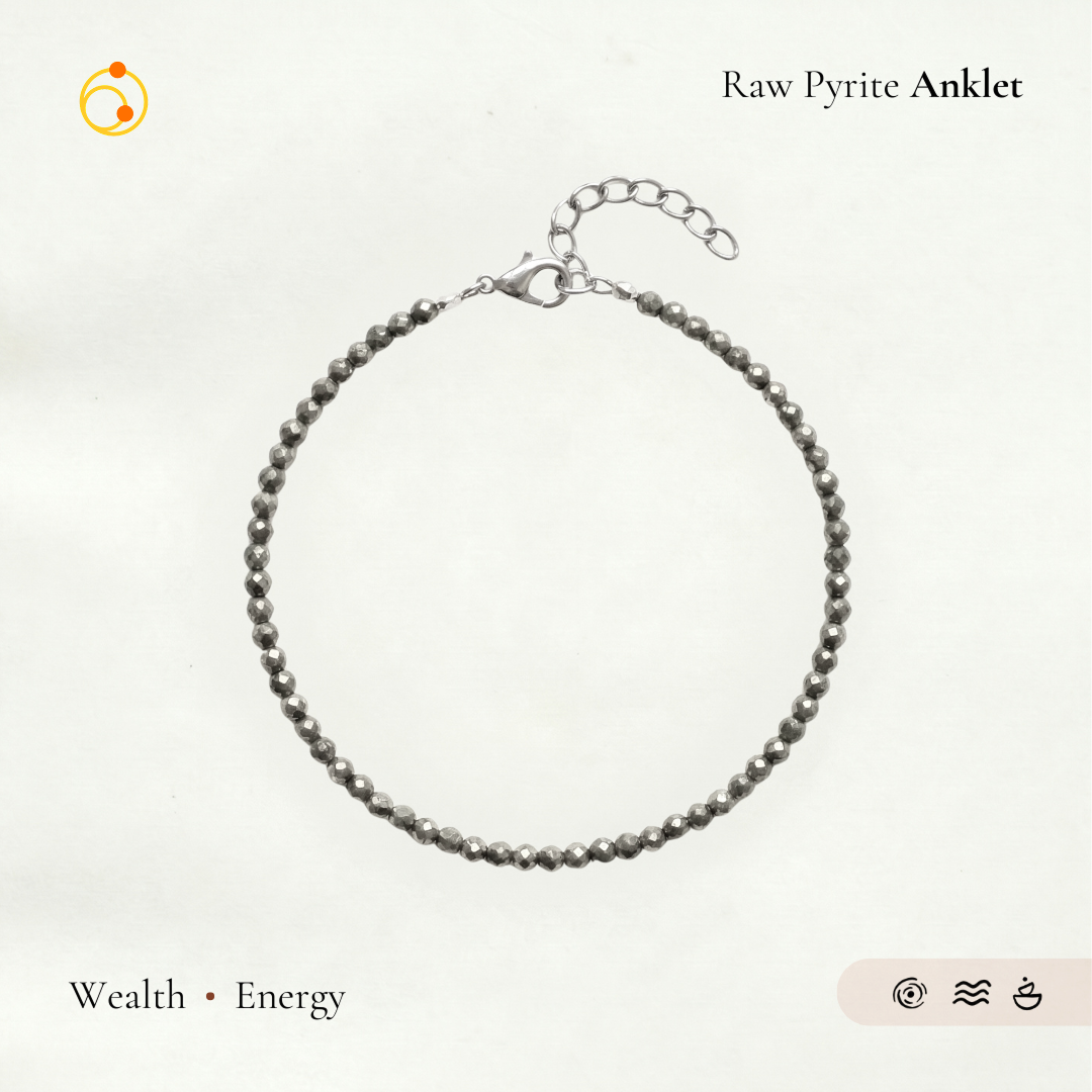 Raw Pyrite Anklet Free With Raw Pyrite Anklet