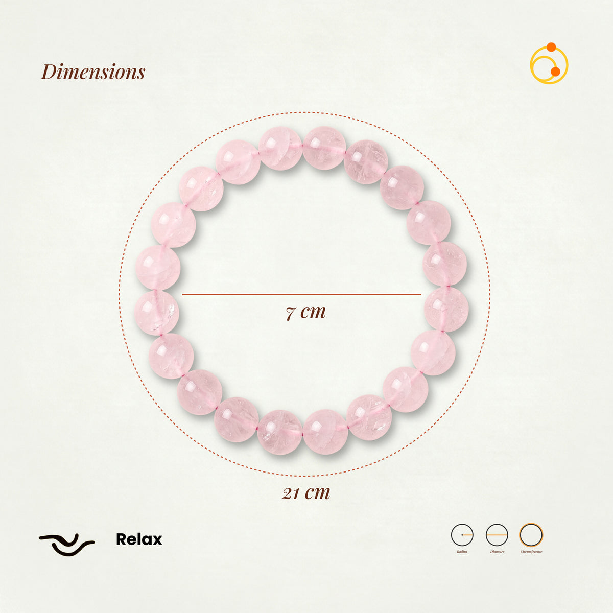 Love's Embrace Rose Quartz Bracelet