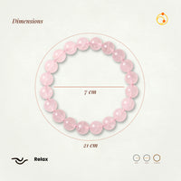 Love's Embrace Rose Quartz Bracelet