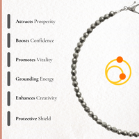 Raw Pyrite Anklet