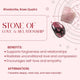 Healing and Love Bracelet | Rose Quartz | Rhodenite| Energized | Natural|