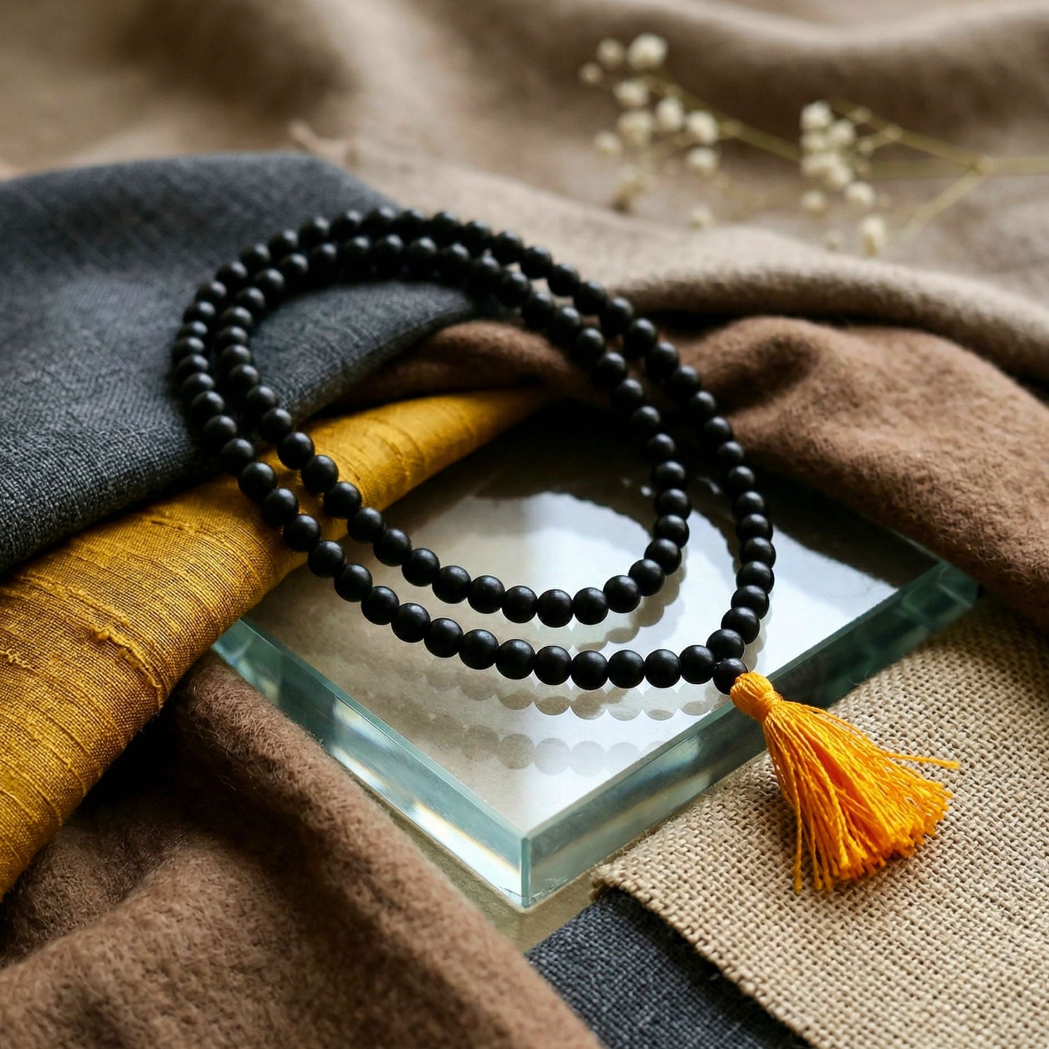 Karungali Mala for Protection & Negativity Removal | Original Ebony Wood
