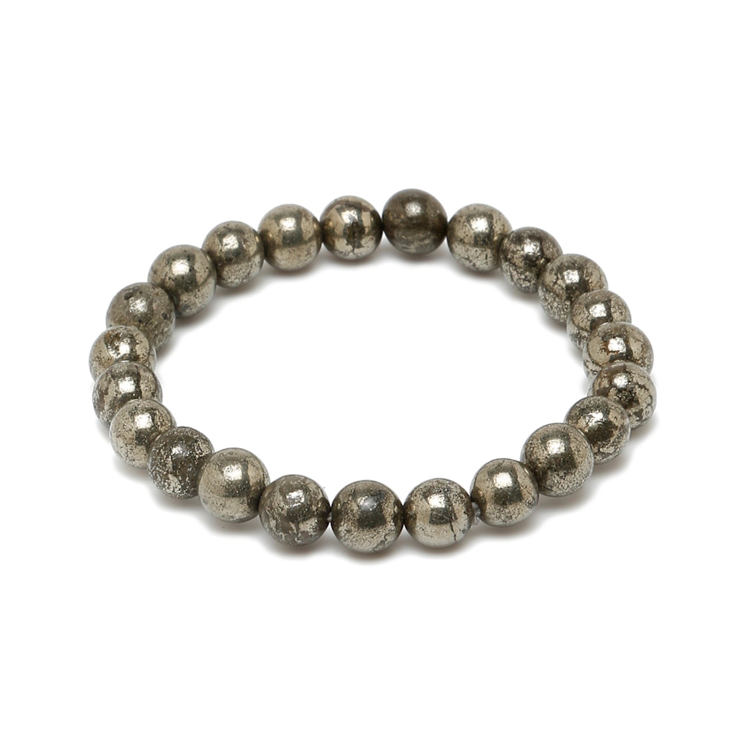 Wealth Catalyst Raw Pyrite Bracelet| Uncoated| Pure| Energized|