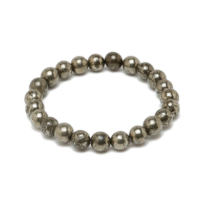 Wealth Catalyst Raw Pyrite Bracelet| Uncoated| Pure| Energized|