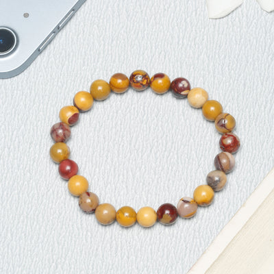 Yogi's bracelet |Mookaite Earth Stone| Natural | Energized |