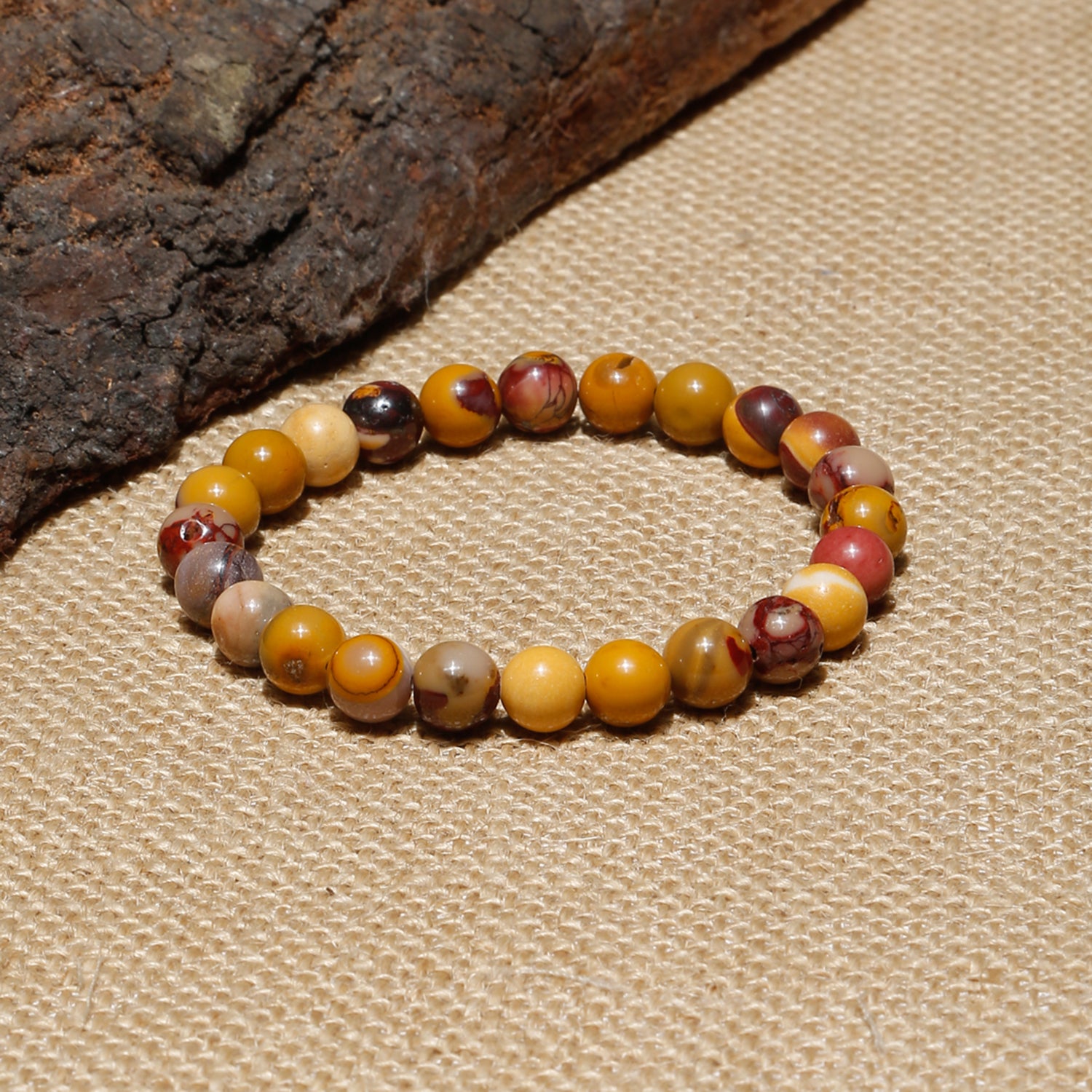 Yogi's bracelet |Mookaite Earth Stone| Natural | Energized |