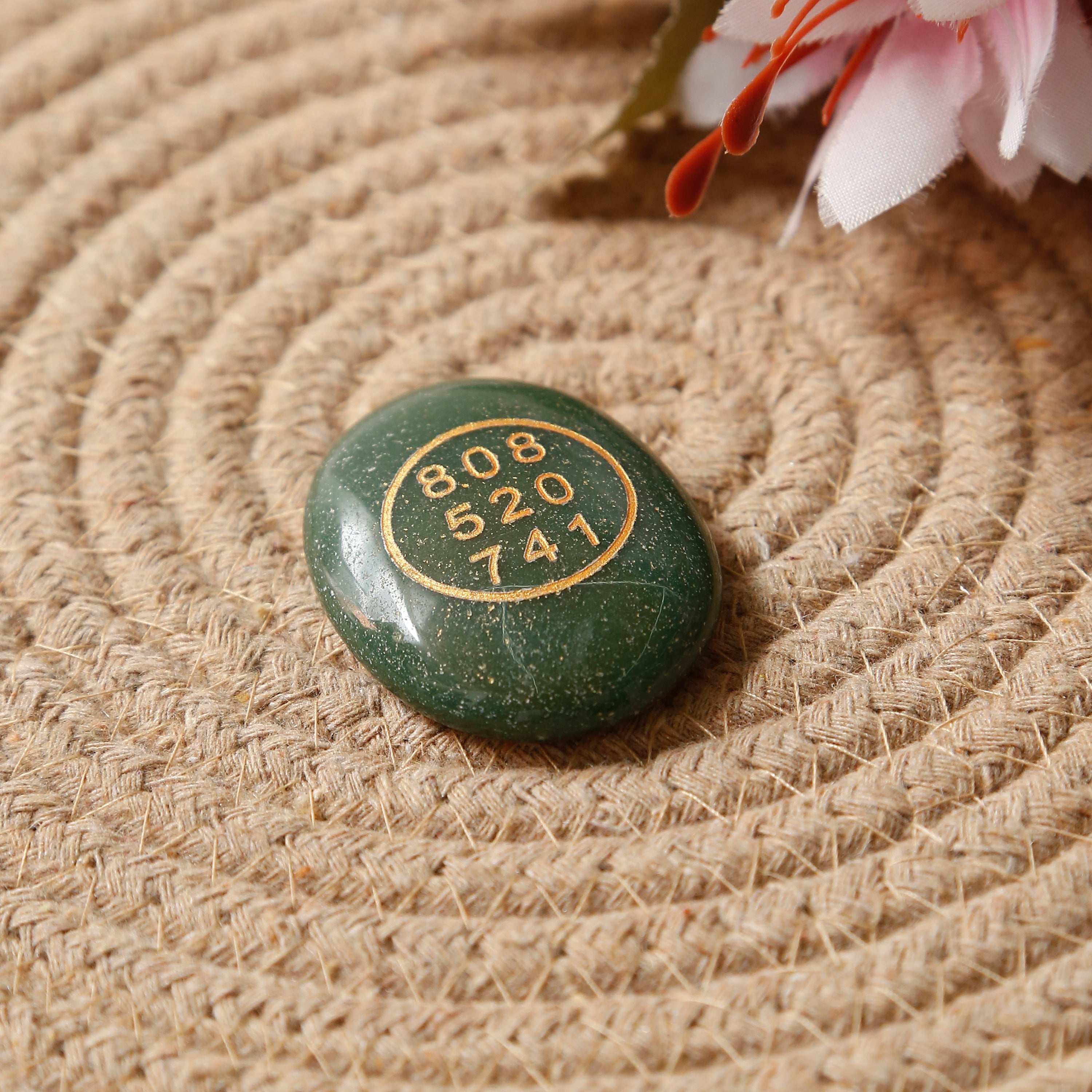 Green Jade Zibu Money Charm
