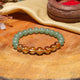 Luck and Fame Bracelet | Green Aventurine | Citrine | Natural | Energized |