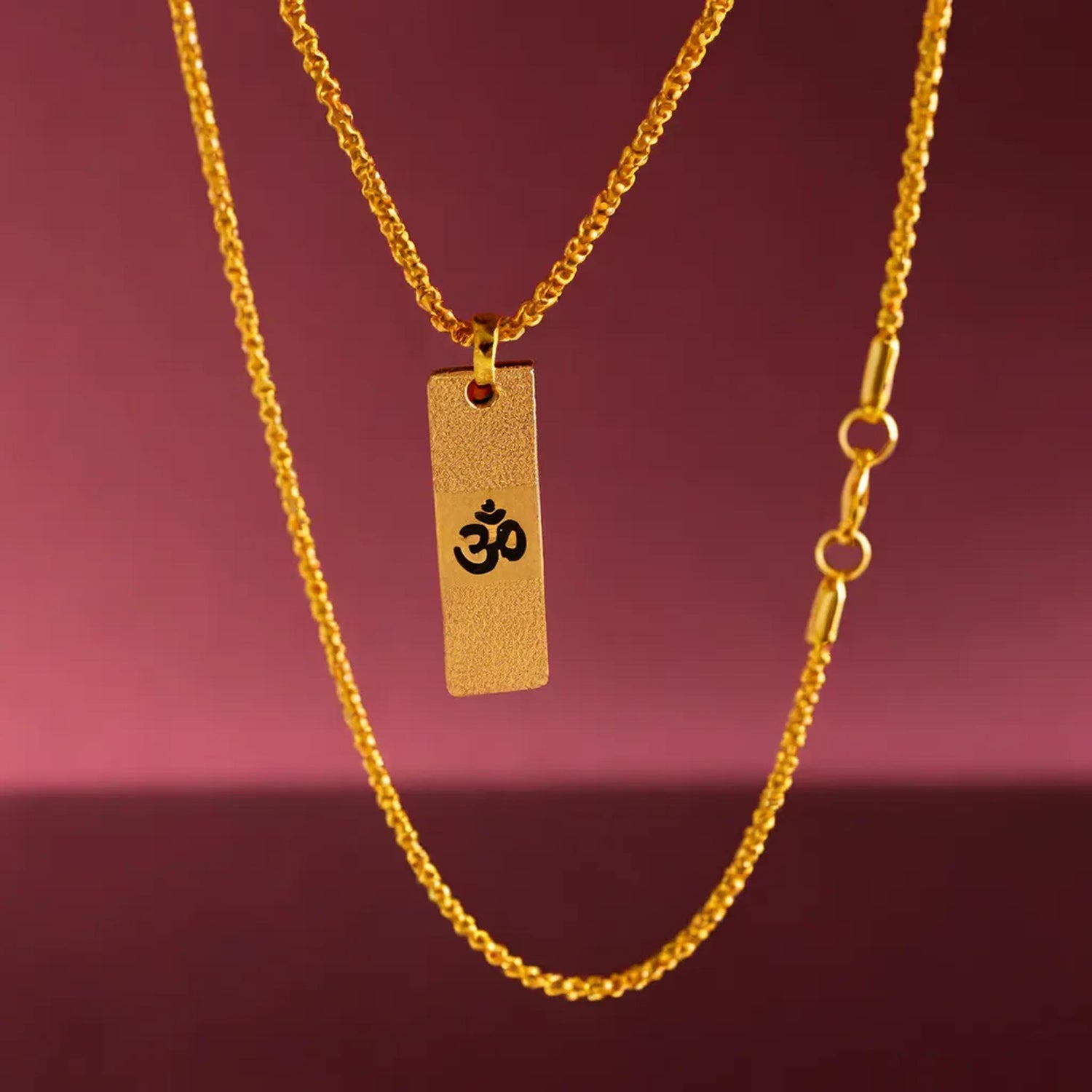 Om Chain Pendant