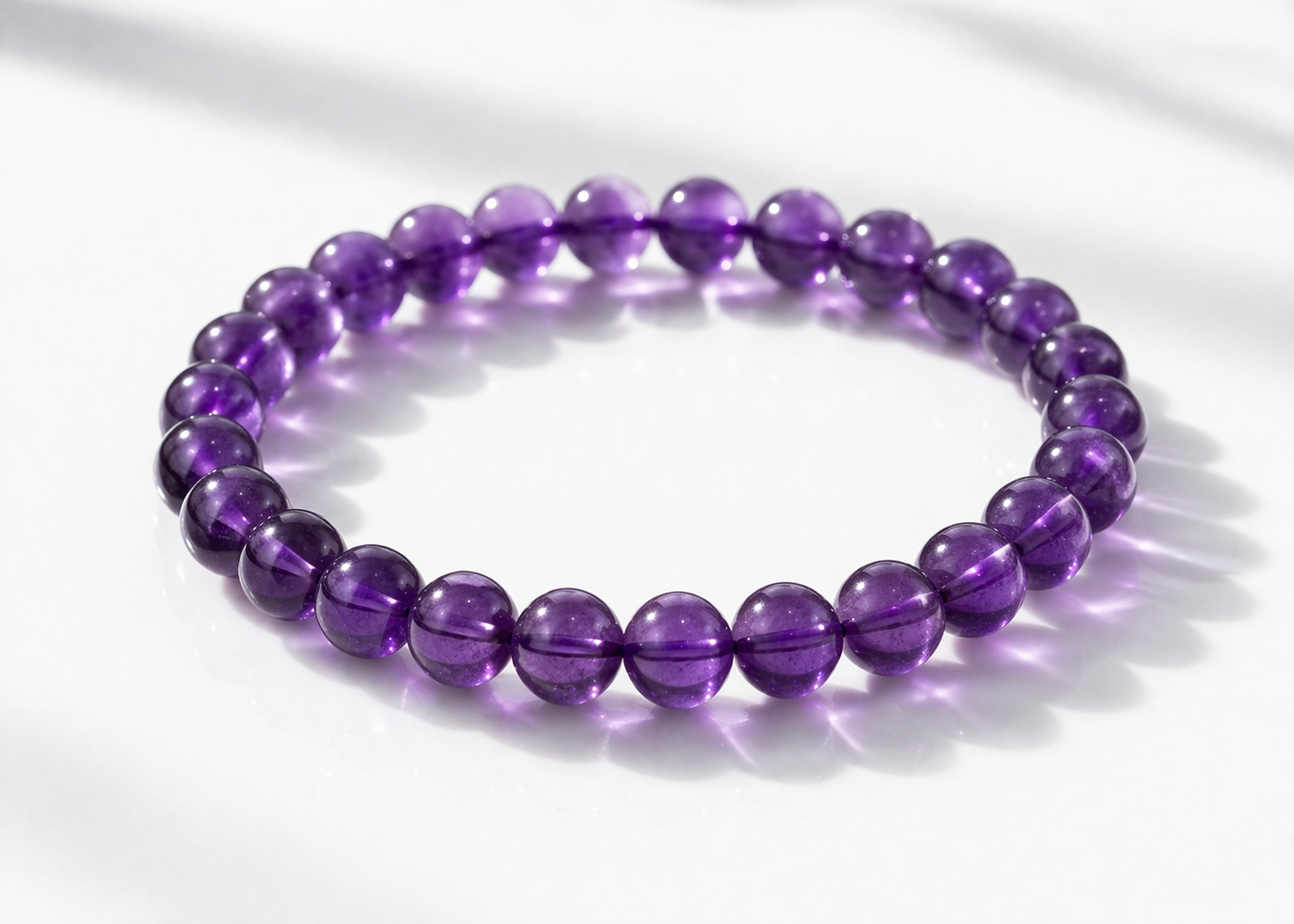 Amethyst Bracelet for stress relief & Anxiety