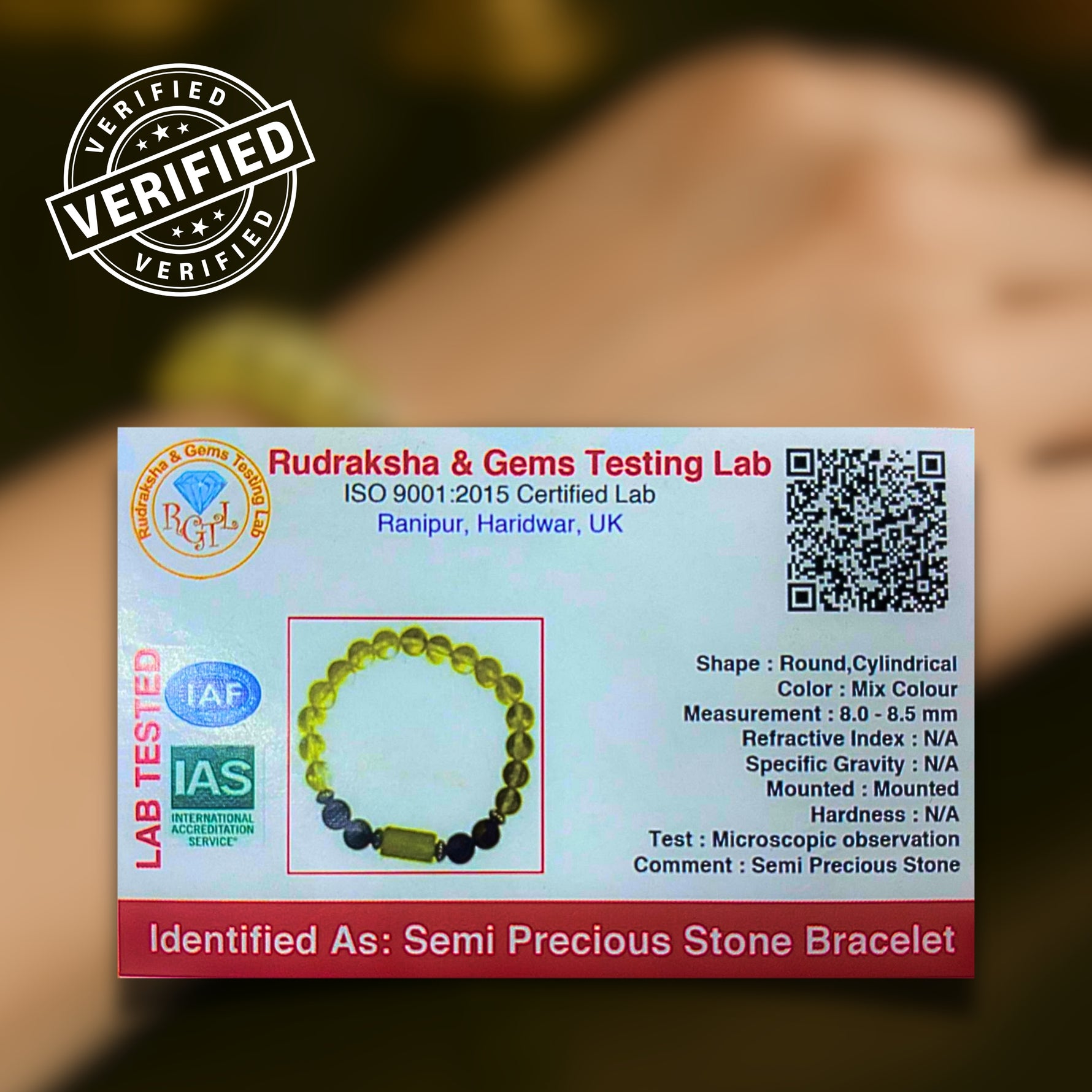 sagittarius certified bracelet