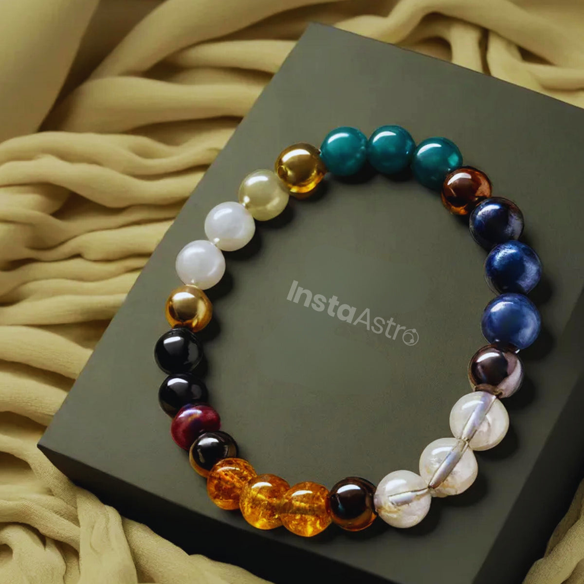 Dhan Yog Bracelet on box
